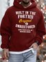 Men's Printed Loose Casual Hoodie Sweatshirt With Forties