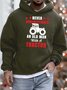 Men’s Never Underestimate An Old Man With A Tractor Hoodie Loose Casual Sweatshirt