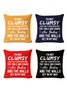 18*18 Set of 4 Backrest Cushion Pillow Covers, Decorations For Home