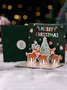 Christmas Eve 3D Pop-up Card Creative Greeting Card