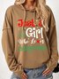 Lilicloth X Manikvskhan Just A Girl Who Loves Christmas Womens Hoodie