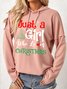 Lilicloth X Manikvskhan Just A Girl Who Loves Christmas Womens Hoodie