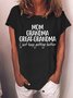 Gift For Great-Grandma Mom Grandma Great-Grandma Womens T-Shirt