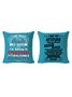 20*20 Funny Women I Am Not Retired I Am A Professional Grandma Backrest Cushion Pillow Covers Decorations For Home