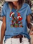 Women's love Christmas Casual T-Shirt