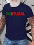 Lilicloth X Jessanjony Portugal With Flag Mens T-Shirt