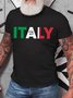Lilicloth X Jessanjony Italy With Flag Mens T-Shirt