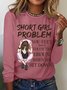 Lilicloth X Manikvskhan Short Girl Problem Womens Long Sleeve T-Shirt