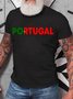 Lilicloth X Jessanjony Portugal With Flag Mens T-Shirt