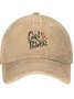 Girl Power Quotes Text Letters Adjustable Hat