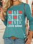 Lilicloth X Jessanjony Valentine's Day Love Game Womens Long Sleeve T-Shirt