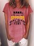 Lilicloth X Y Nana Is The Name And Spoiling Is The Game Womens T-Shirt
