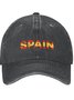Lilicloth X Jessanjony Spain Country Patriotic Text Letters Adjustable Hat
