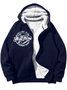 Men's Men's Welcome To The Shitshow Hope You Brought Alcohol Funny Graphic Printing Funny Dog Graphic Printing Hoodie Zip Up Sweatshirt Warm Jacket With Fifties Fleece