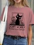 Lilicloth X Manikvskhan Cat Don't Worry I'm From Tech Support Womens T-Shirt