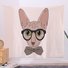 51x60 Animal Cat Tapestry Fireplace Art For Backdrop Blanket Home Festival Decor