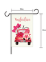 12×18 Double Sided Happy Valentine's Day Garden Flag For Outside