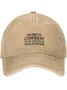 I'm Pretty Confident Funny Text Letters Adjustable Hat