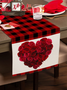 13*72 Tablecloth Valentine's Day Table Tarps Party Decorations