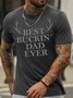 Lilicloth X Hynek Rajtr Best Buckin' Dad Ever Mens T-Shirt