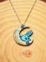 I Love You To the Moon And Back Elephant Jewelry Necklace