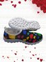 Unisex Plus Size Breathable Mesh Fabric Slip On Sneakers