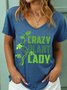 Lilicloth X Manikvskhan Crazy Plant Lady Women's V Neck T-Shirt
