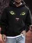 Men's Casual Hoodie 3D Cat Sweatshirt