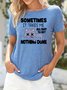Lilicloth X Manikvskhan Sometimes It Takes Me All Day To Get Nothing Done Women's T-Shirt