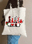 Valentine's Day Shopping Tote