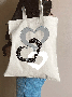 Valentine's Day Shopping Tote