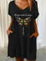 Women's Faith Casual Butterfly Casual Dress