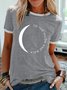 Women's To The Moon And Back Casual T-Shirt
