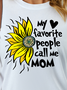 Lilicloth X Manikvskhan My Favorite People Call Me Mom Women's T-Shirt