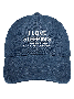 I Love Sleeping It Is Like Being Dead Without The Commitment Funny Adjustable Denim Hat
