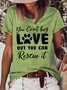 Women's You Can't Buy Love But You Can Rescue It Casual T-Shirt