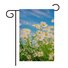 12 x 18 Double Sided Printed Flowers Welcome Home Garden Flag Yard Flag Holiday Outdoor Decor Flag