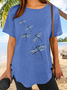 Women's Dragonfly Casual T-Shirt