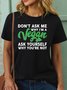 Lilicloth X Manikvskhan Don’t Ask Me Why I’m A Vegan Women's T-Shirt