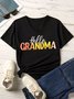 Lilicloth X Jessanjony Hello Grandma Women's V Neck T-Shirt
