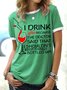 Lilicloth X Y Wine Lovers I Drink Wine Because The Doctor Said That I Shouldn't Keep Things Bottled Up Women's T-Shirt