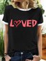 Lilicloth X Jessanjony Valentine's Day Loved Women's T-Shirt