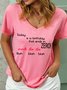 Lilicloth X Jennifer J Today Is A Birthday That Ends In Zero Women's V Neck T-Shirt