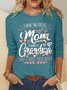 Women’s I Have Two Titles Mom And Grandma And I Rock Them Both Loose Casual Top