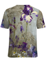 Women’s Plant Pattern Casual Floral Cotton-Blend T-Shirt