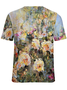 Women's Plants Flower Print Casual Loose Crew Neck T-Shirt