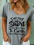Lilicloth X Manikvskhan I’m Not Short Funny Text Women's T-Shirt