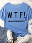 Lilicloth X Jennifer J WTF Wow That‘s Fantastic Women's T-Shirt