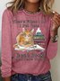 Women's THAT'S WHAT I DO I PET CATS I READ BOOKS AND I KNOW THINGS Casual Shirt