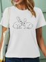 Lilicloth X Jessanjony Rabbit Year Cute Bunny Women's T-Shirt